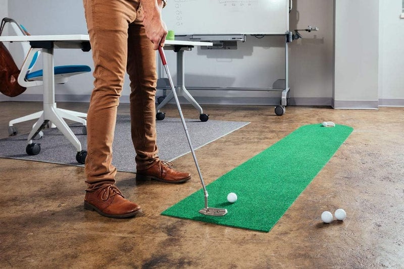 Putt-A-Bout The Par 1 "360" Putting Mat, Green, 18-Inch x 8-Feet (57P1808930) - Image 3